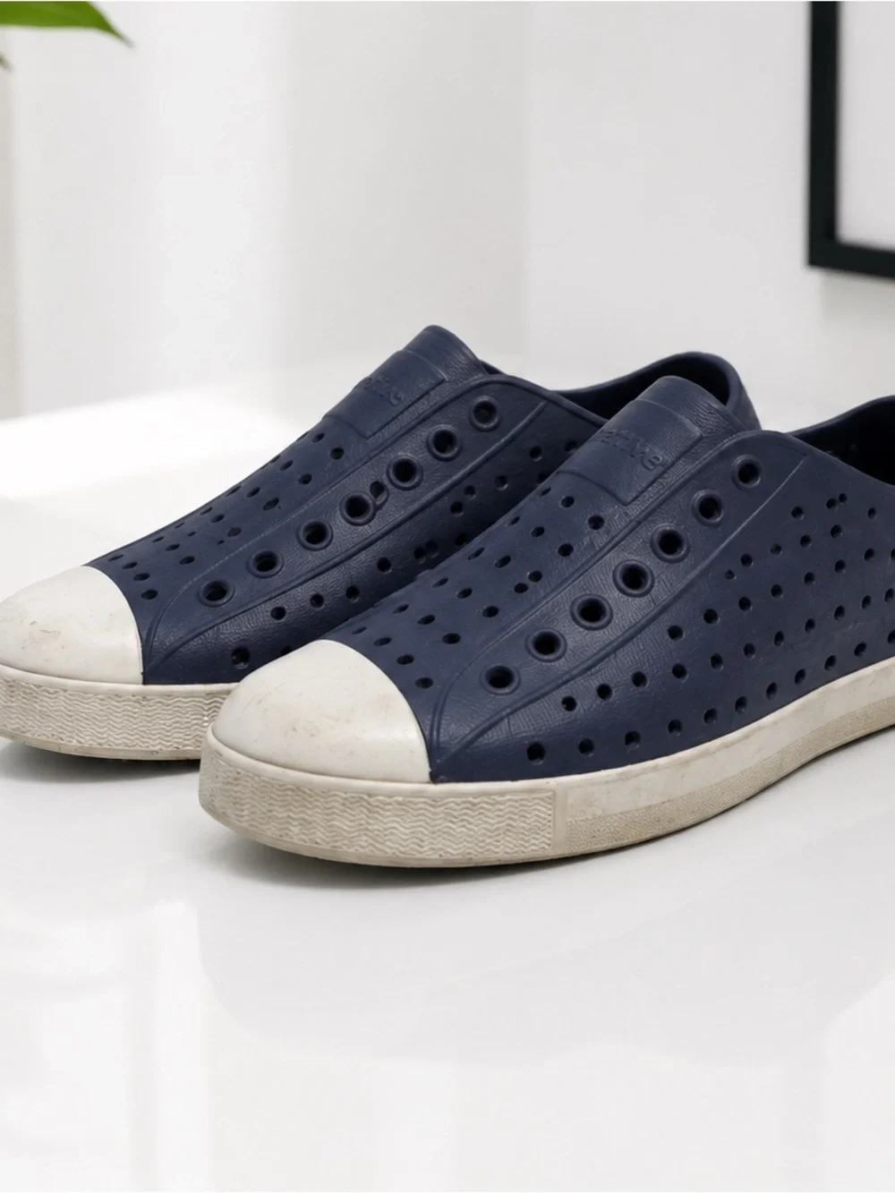 Native Kids Slip-On Water Shoes in Navy